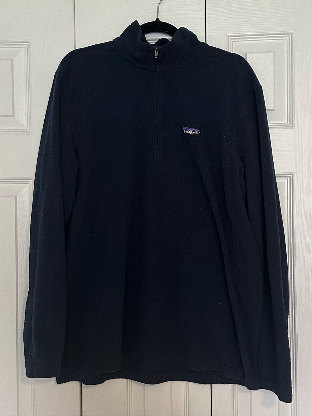 Patagonia Navy Fleece 1/4 Zip Pullover